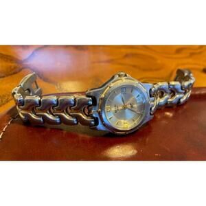 Women's Two Tone Relic Wet Watch, WR to 165ft, Date, Bracelet Band